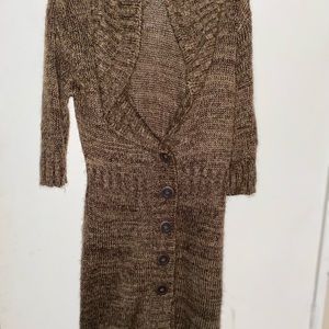 Long 1/2 Sleeve Brown Sonoma Sweater